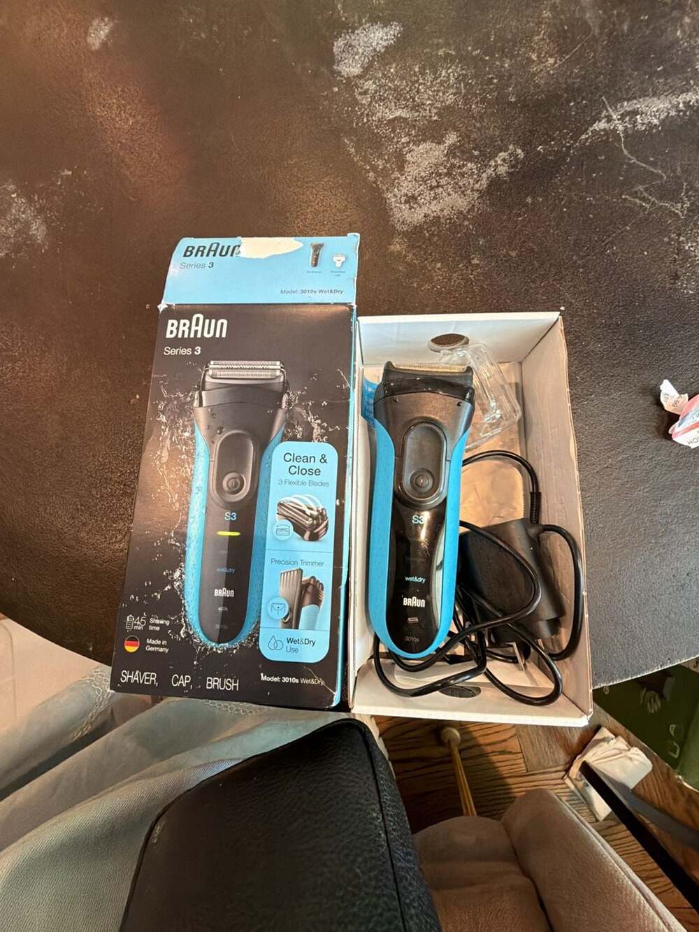Braun Series 3 ProSkin Wet and Dry Electric Shaver never used no box FAST 2Ship